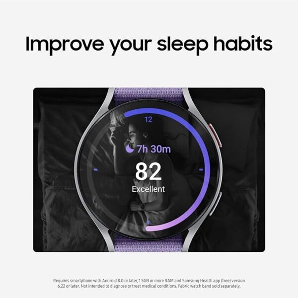 Samsung Galaxy Watch 6 44mm Bluetooth Smartwatch, Fitness Tracker, Personalized HR Zones, - Image 3