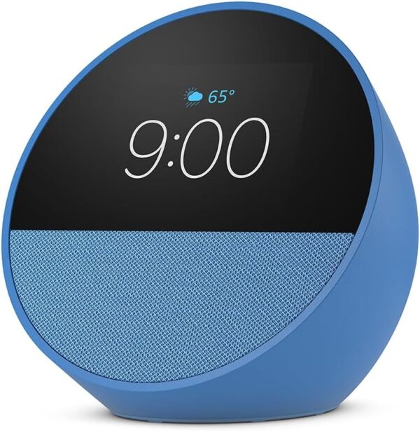All-new Amazon Echo Spot (2024 release), Great for nightstands,