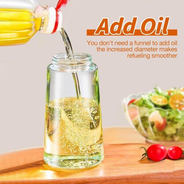 YARRAMATE Oil Sprayer for Cooking, 2 in 1 Olive Oil Dispenser - Image 2